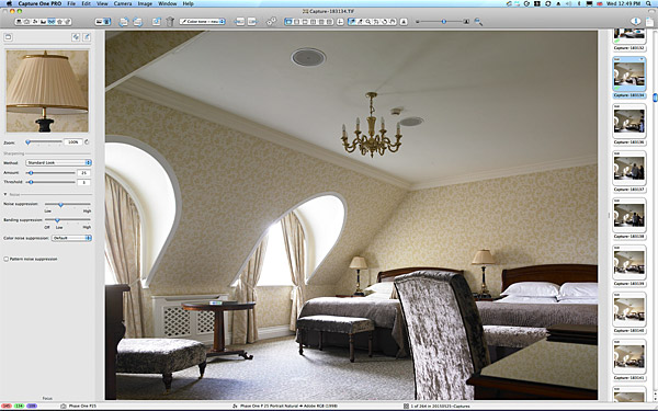 First image taken of the bedroom suite at the Killarney Park Hotel in the Irish county of Kerry.