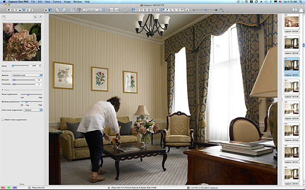 One of the first pictures taken in the Liffey Deluxe suite at the Kildare Hotel Spa & Golf Club.