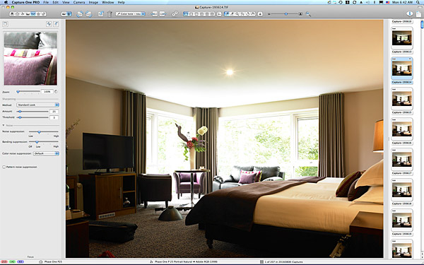 One of the first pictures taken in one of the bedrooms at Dunboyne Castle Hotel in County Meath.