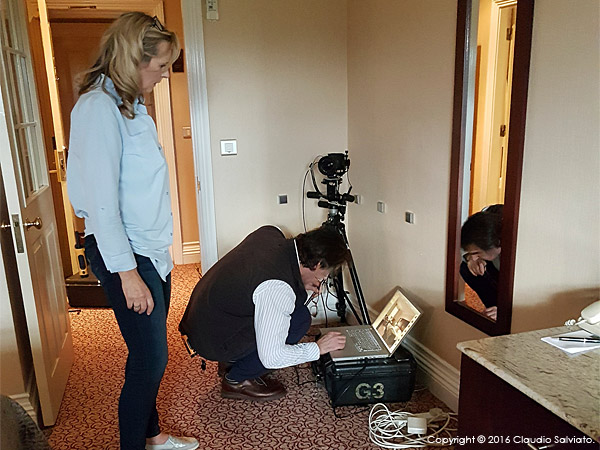 Behind the scenes at the Killarney Park Hotel in the Irish County of Kerry.