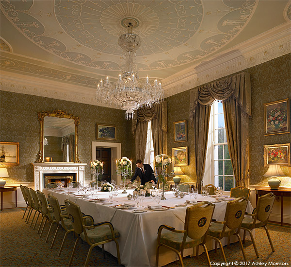 The John Jefferson Smurfit Room at the K Club in County Kildare.