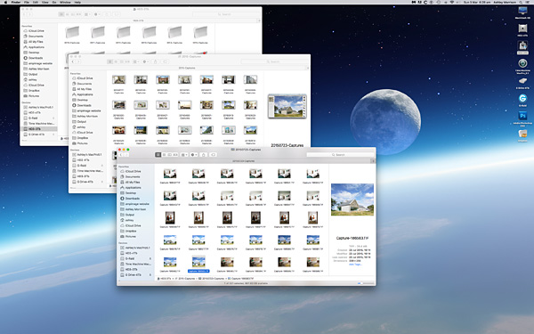Screenshot of HD3-4Tb hard drive on the Mac Pro 5.1